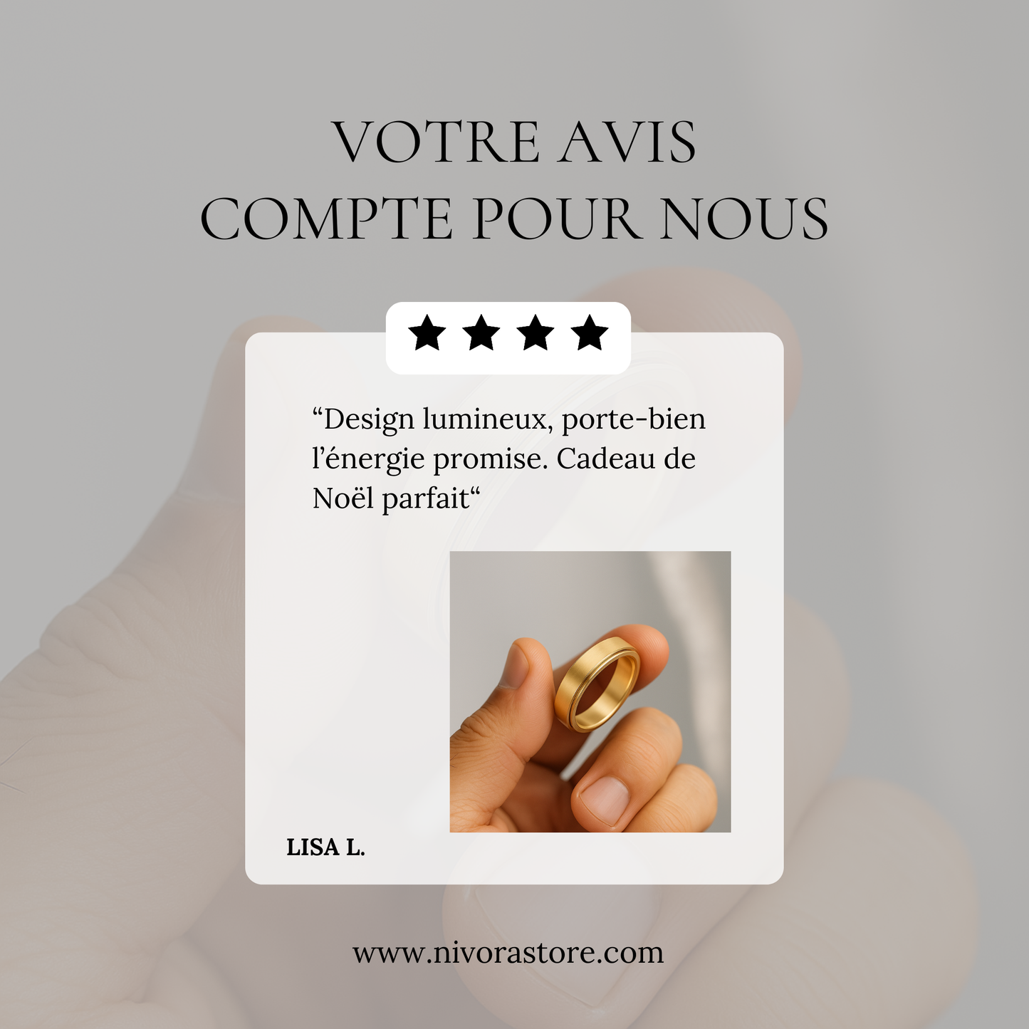 BAGUE ANTI-STRESS AXIS